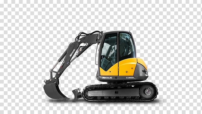 Caterpillar Inc. Excavator Heavy Machinery Groupe MECALAC S.A., excavator transparent background PNG clipart