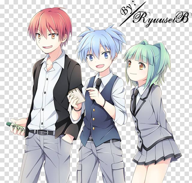 Anime Assassination Classroom KORO Teacher Nagisa Karma Kaede