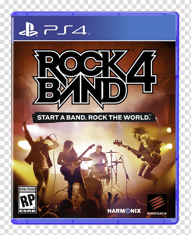 Rock Band 4 Guitar controller Xbox One, music bands transparent background PNG clipart