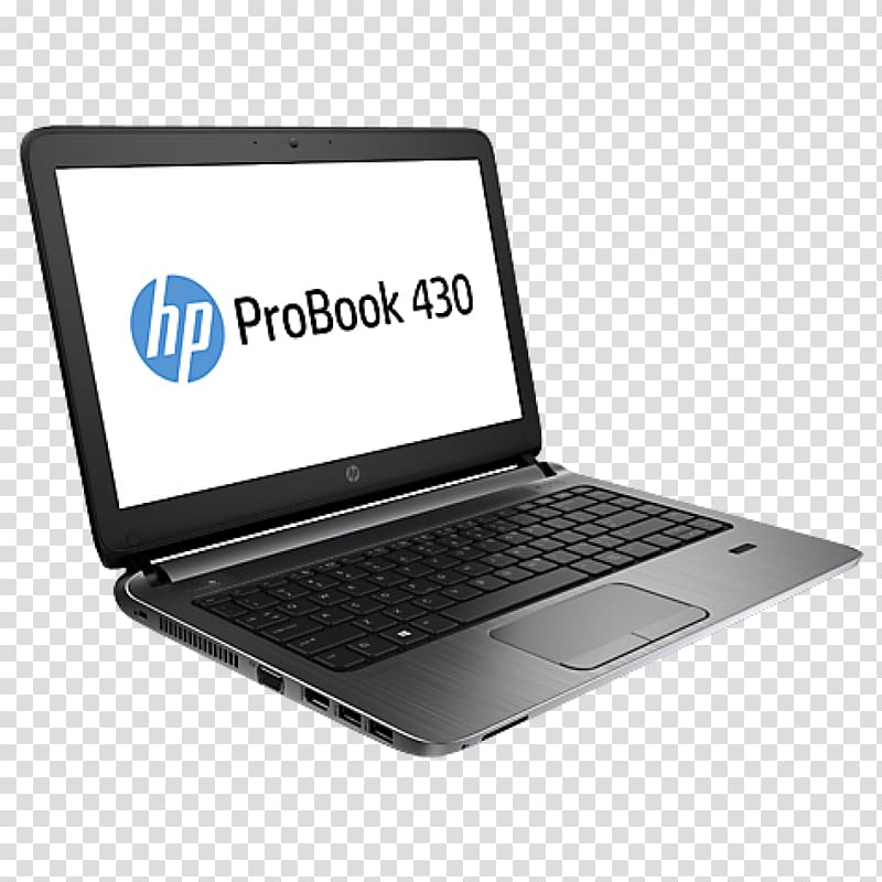 Laptop Hewlett-Packard HP ProBook 430 G2 Intel Core i5, Laptop transparent background PNG clipart