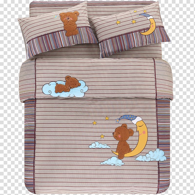 Bedding Furniture, Dark children\'s beds transparent background PNG clipart