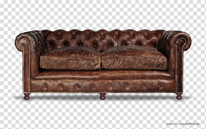 Couch Chesterfield Furniture Foot Rests Leather, kramfors sofa transparent background PNG clipart
