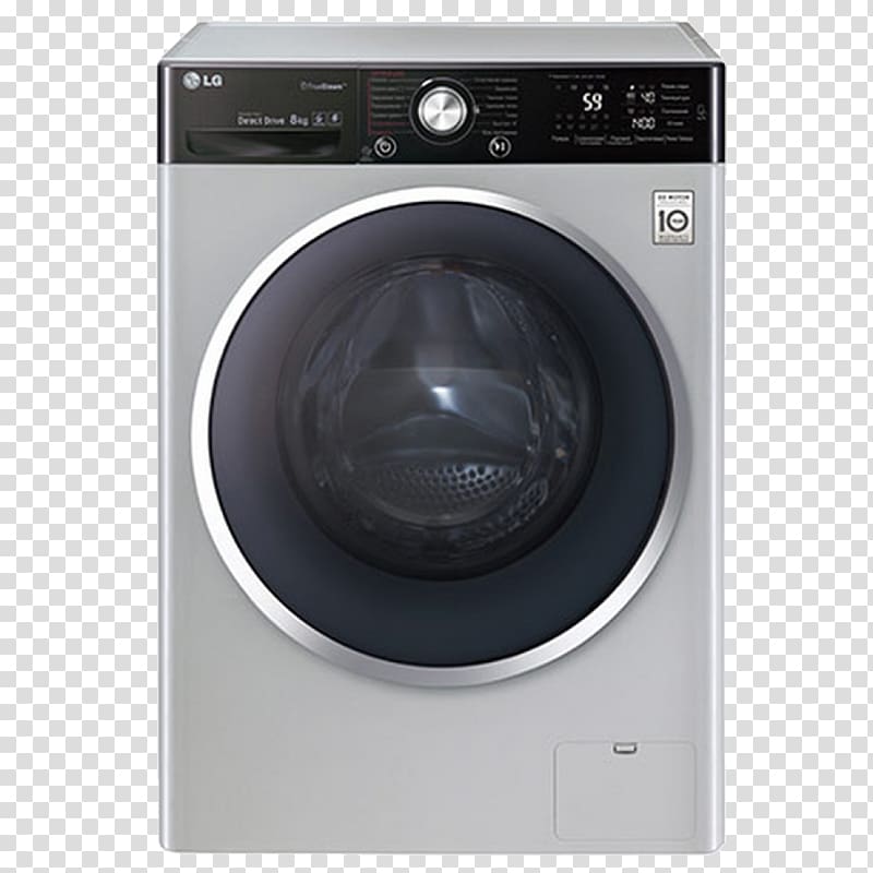 LG Electronics Washing Machines India Direct drive mechanism Home appliance, India transparent background PNG clipart