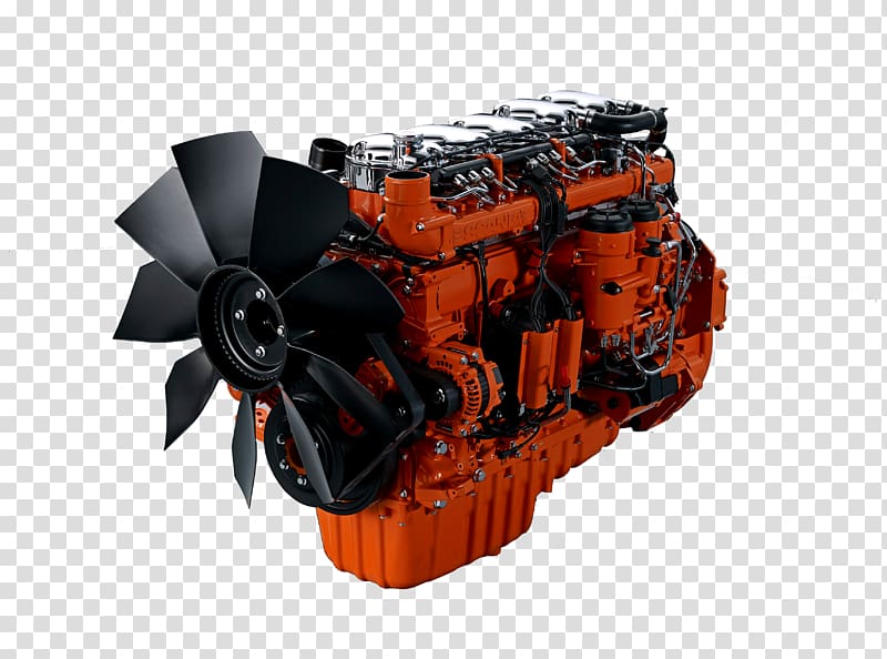 Diesel engine Scania AB Yanmar Diesel generator, scania v8 transparent background PNG clipart
