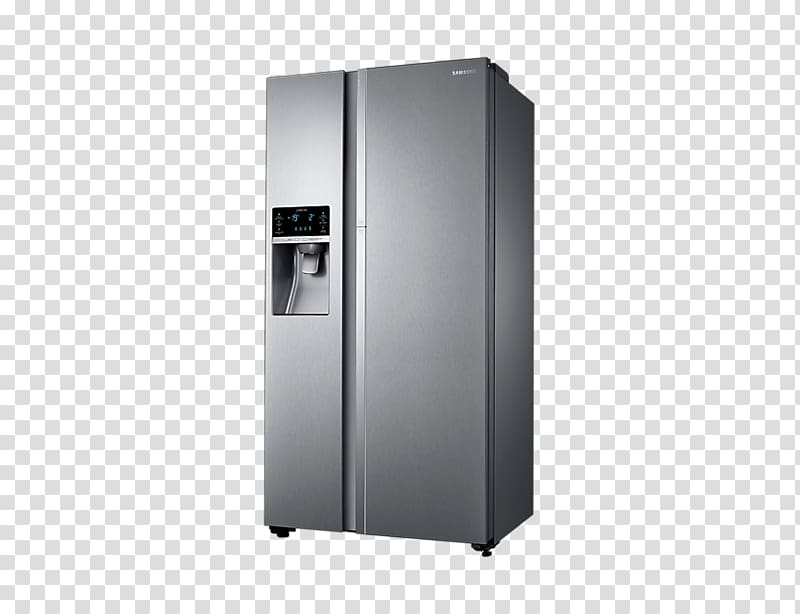 Refrigerator Samsung RS25J500D Samsung RF28K9070S Frigorifico Side by Side SAMSUNG Sistema frigorífico, refrigerator transparent background PNG clipart