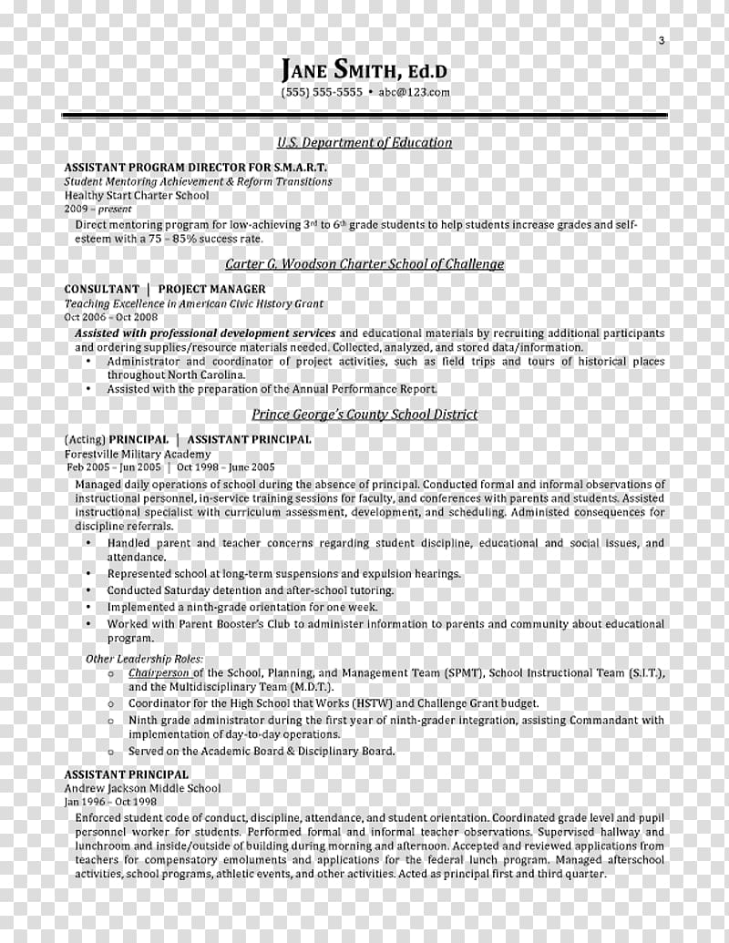 Résumé Curriculum vitae Cover letter Education Paraprofessional educator, teacher transparent background PNG clipart