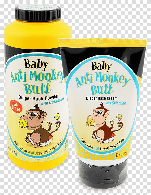Irritant diaper dermatitis Infant Buttocks Cream, baby monkeys transparent background PNG clipart