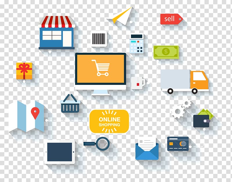 E-commerce Amazon.com Business Web development Online shopping, marketplace transparent background PNG clipart