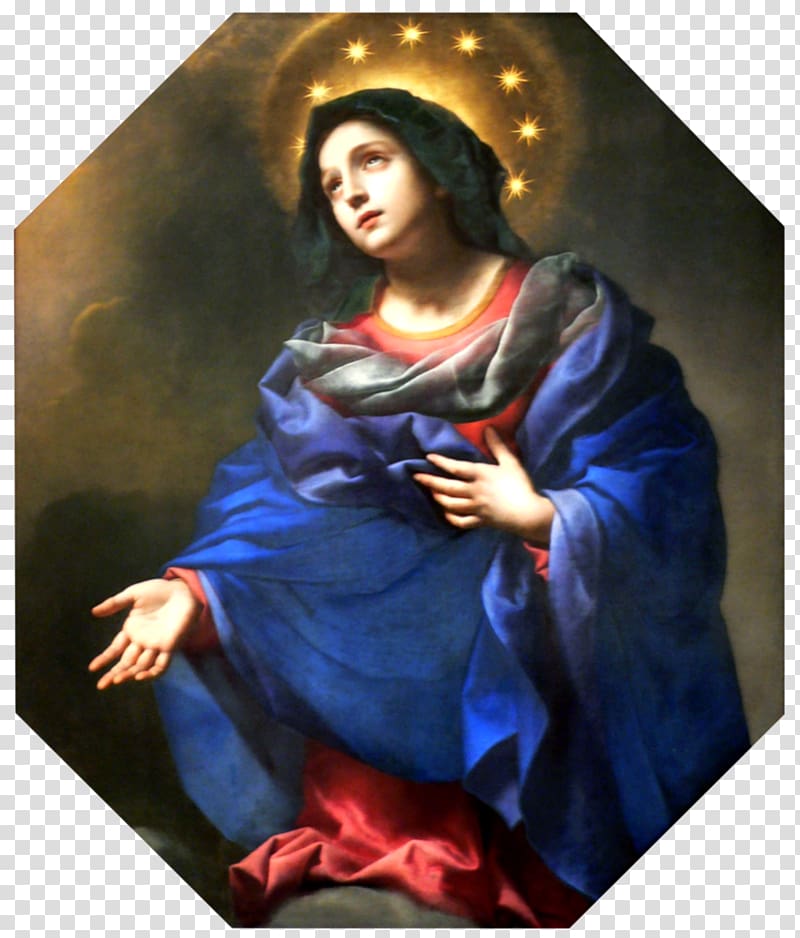 Mary Madonna in Glory Madonna mit der Lilie Circle of stars, Mary transparent background PNG clipart