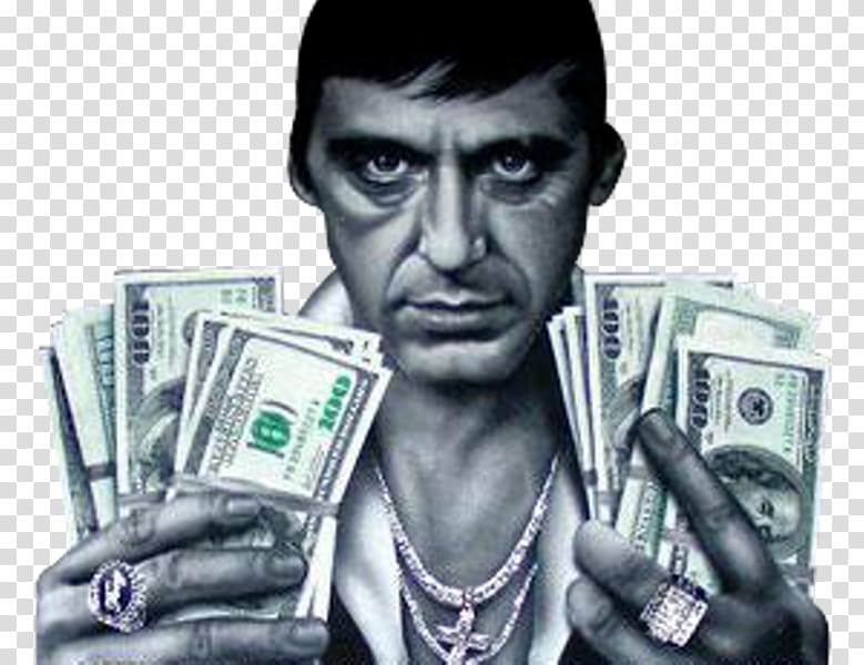 Al Pacino Tony Montana Scarface YouTube Film, youtube transparent background PNG clipart