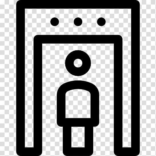 Full body scanner Computer Icons Gate Airport security, gate transparent background PNG clipart