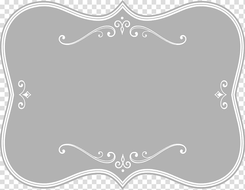 gray frame, Wedding invitation Greeting & Note Cards Wedding cake, silver frame transparent background PNG clipart