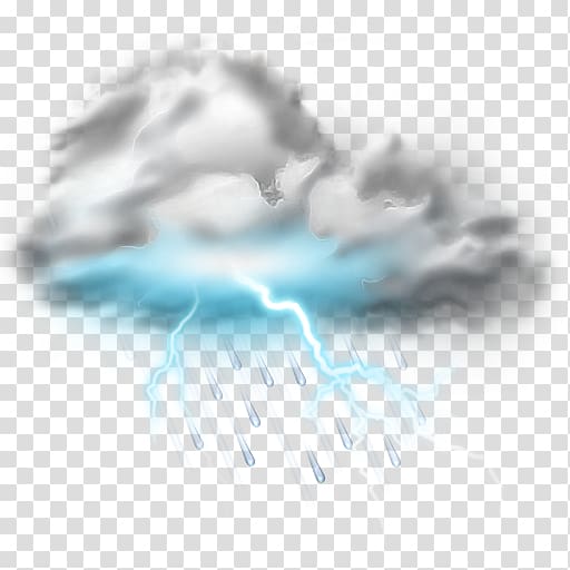 white cloud illustration, Lightning Thunderstorm Icon, Storm Free transparent background PNG clipart