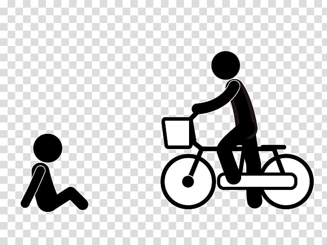 一徳塾 Bicycle safety Pictogram, BIKE Accident transparent background PNG clipart