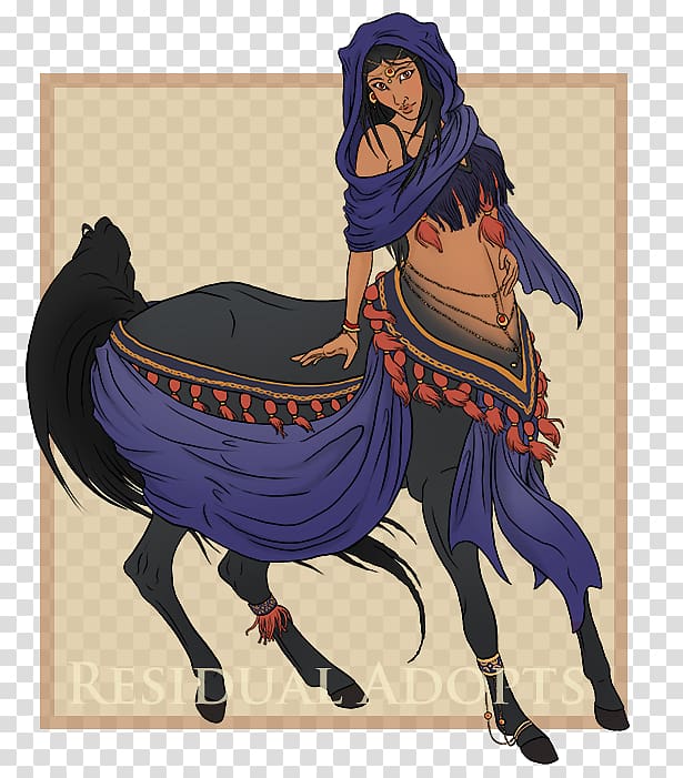 Arabian horse Centaur Art Legendary creature Bestiary, Centaur transparent background PNG clipart