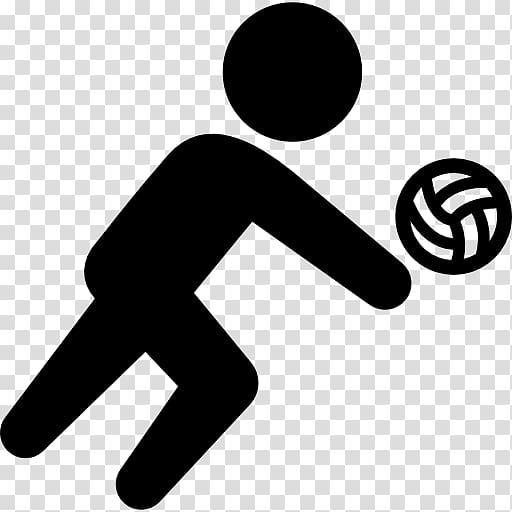 Beach volleyball Computer Icons Sport, volleyball players transparent background PNG clipart