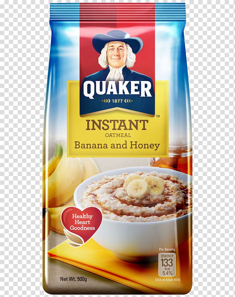 Breakfast cereal Quaker Instant Oatmeal Quaker Oats Company, oats transparent background PNG clipart
