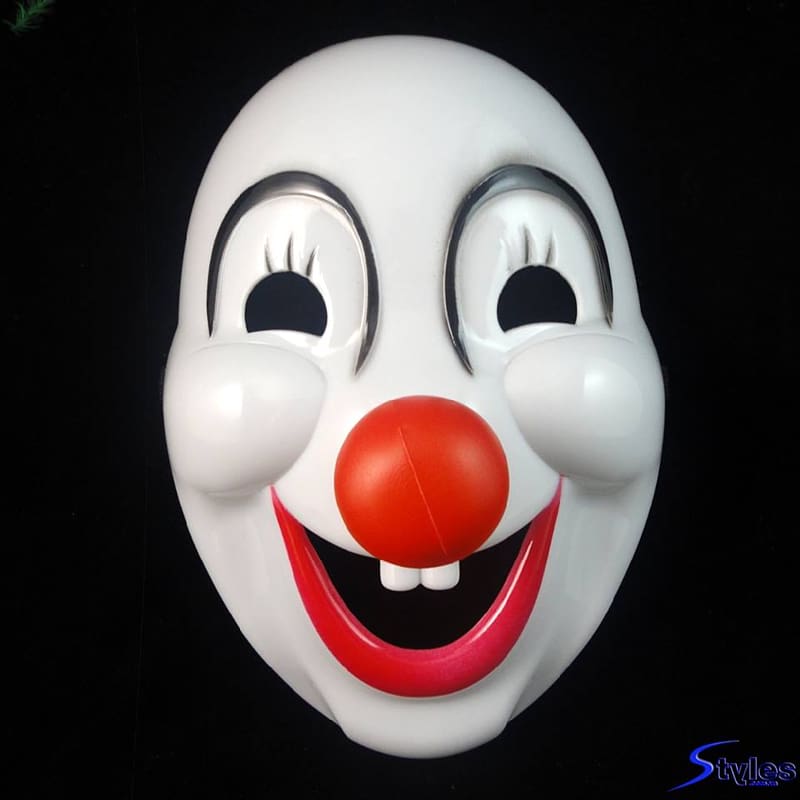 Joker Mask Evil clown Masquerade ball, anonymous mask transparent background PNG clipart