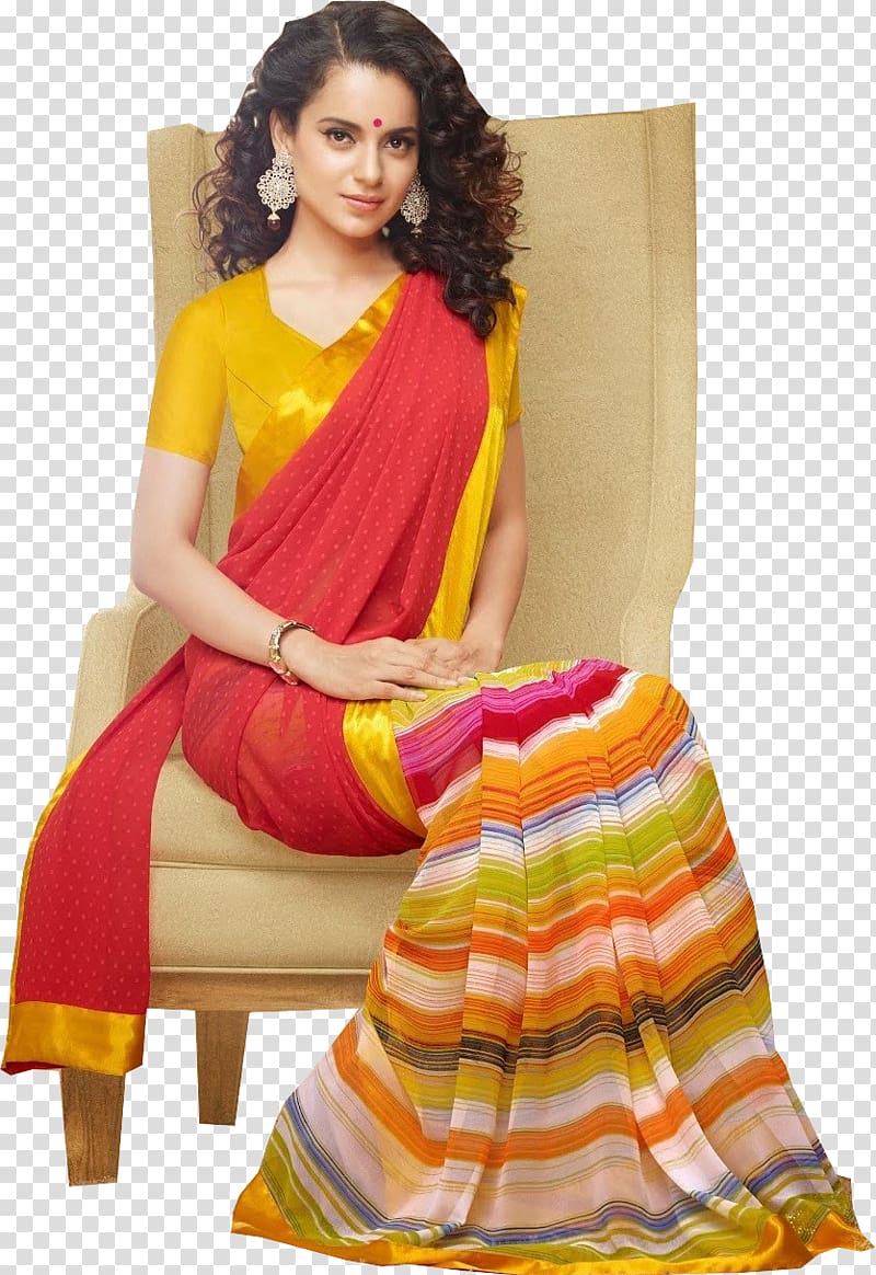 Kangana Ranaut Rangoon Actor Georgette Bollywood, actor transparent background PNG clipart