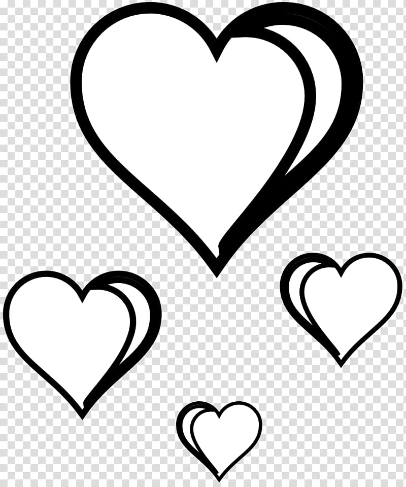 Heart Valentine\'s Day White , Heart Book transparent background PNG clipart