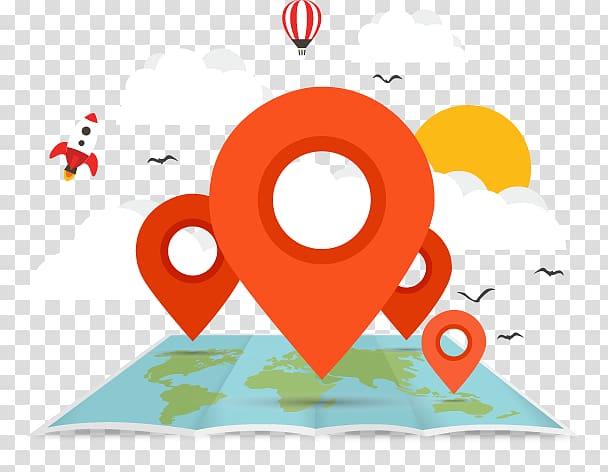 Aurangabad Toronto Location Business Map, Map with landmarks material ed, transparent background PNG clipart