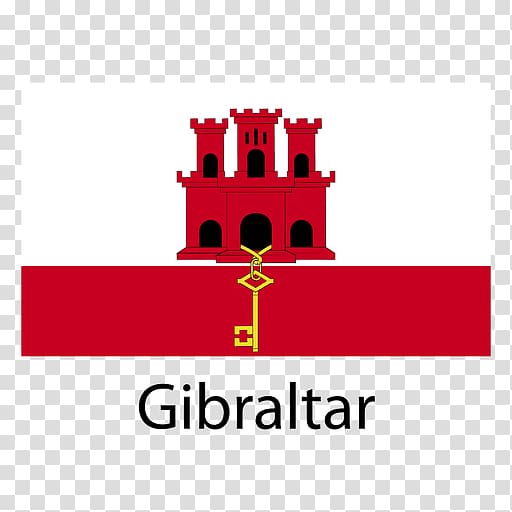 Flag of Gibraltar British Overseas Territories National flag Flag Institute, national transparent background PNG clipart