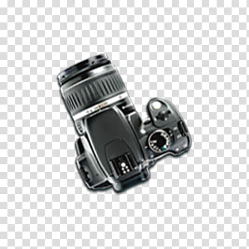 Digital SLR Camera lens, Free black camera creative buckle transparent background PNG clipart