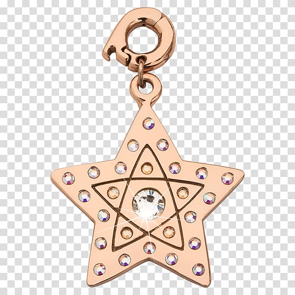Charms & Pendants Gold plating Gold plating Silver, star Dust transparent background PNG clipart