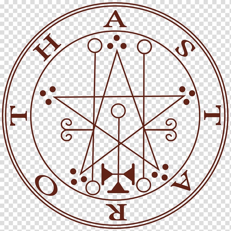 Lesser Key of Solomon Astaroth Sigil Demon Baal, demon transparent background PNG clipart