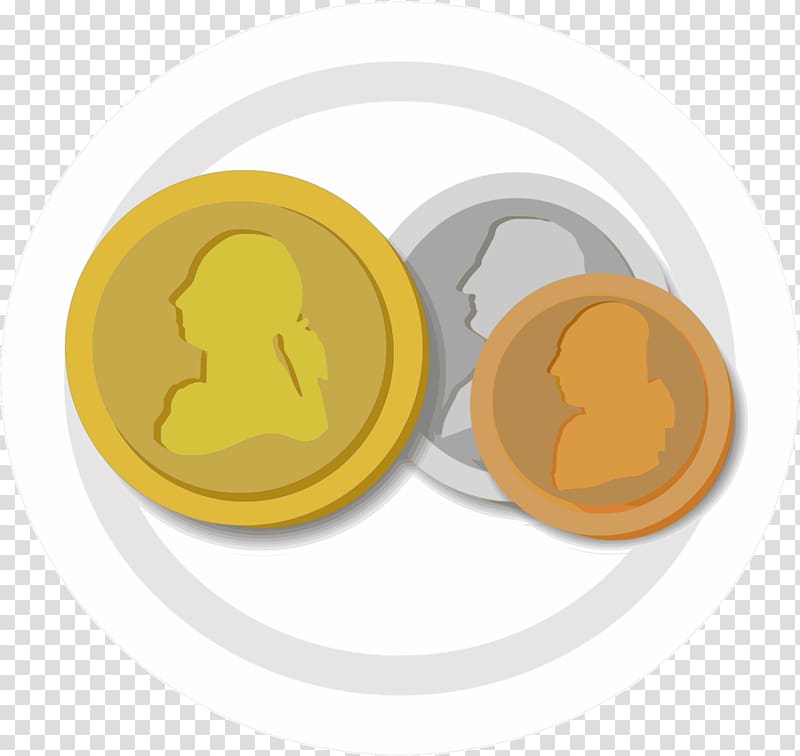 Coin Computer Icons Gold , gold coins floating material transparent background PNG clipart