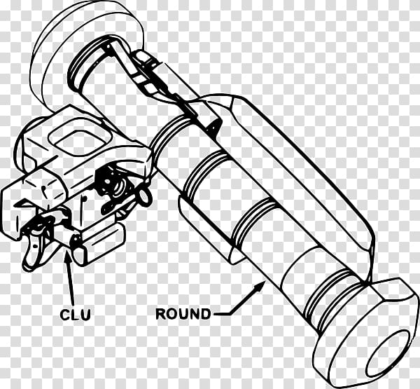 FGM-148 Javelin Anti-tank missile Rocket launcher, weapon transparent background PNG clipart