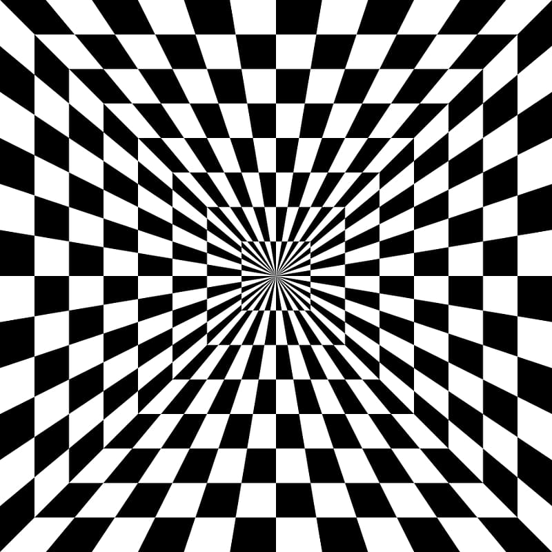 Optical illusion Optics, Tunnel transparent background PNG clipart