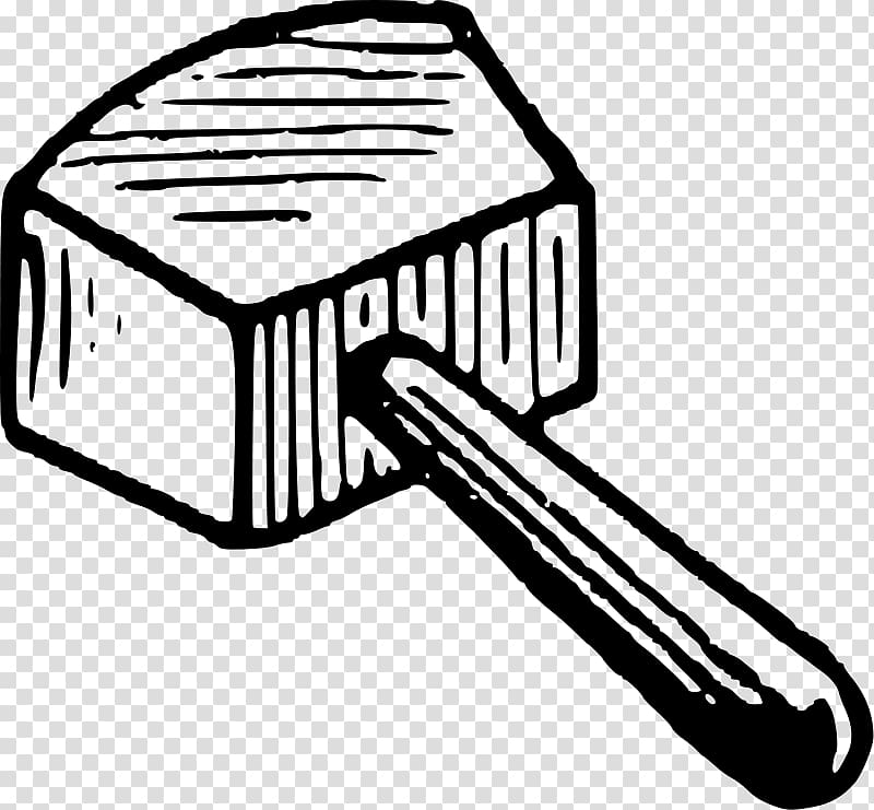 Mallet Gavel , hammer transparent background PNG clipart