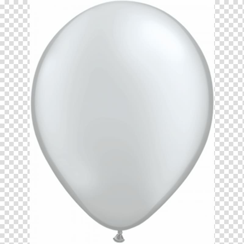 Toy balloon Silver Children\'s party, balloon transparent background PNG clipart