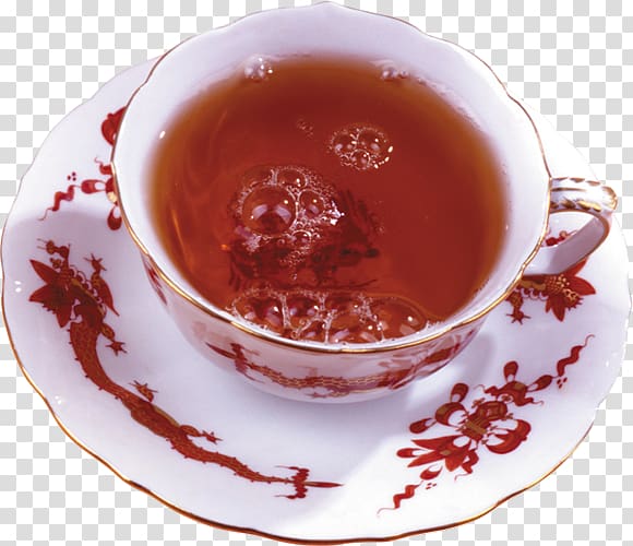 Da Hong Pao Keemun Assam tea Dianhong Earl Grey tea, tea transparent background PNG clipart