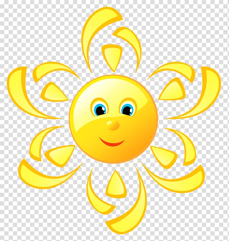 sun wall decor, Emoticon Smiley , Cute Sun transparent background PNG clipart
