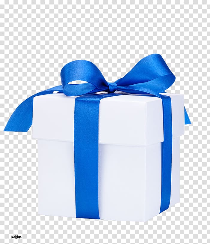 Gift Decorative box Blue, gift transparent background PNG clipart