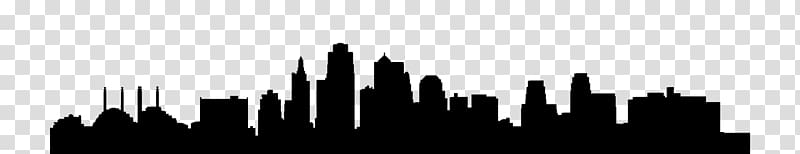 Skyline Skyscraper Silhouette Desktop Black, City Skyline transparent background PNG clipart