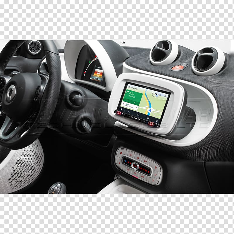 CarPlay Smart Forfour Smart Fortwo Android Auto, car transparent background PNG clipart