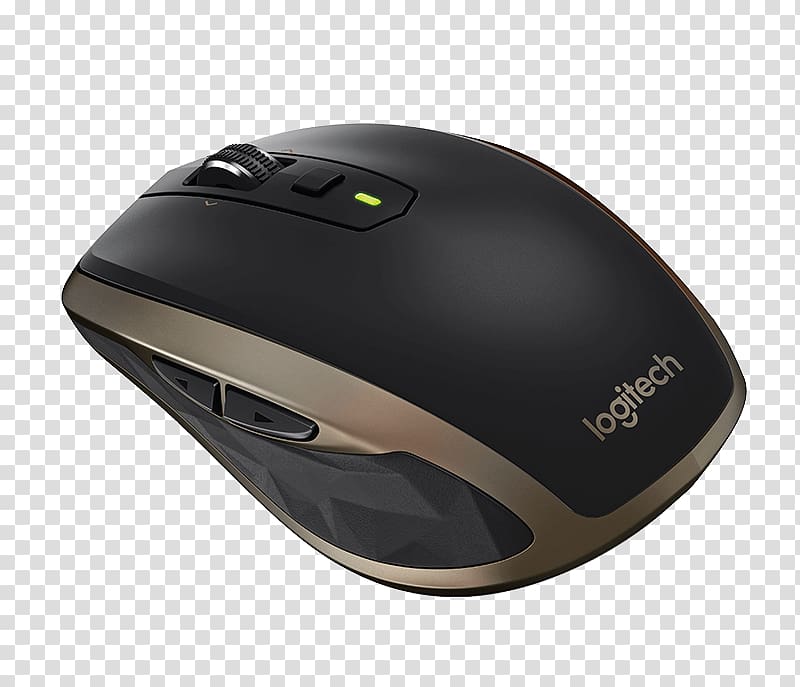 Computer mouse Logitech MX Anywhere 2S Logitech Unifying receiver, Computer Mouse transparent background PNG clipart