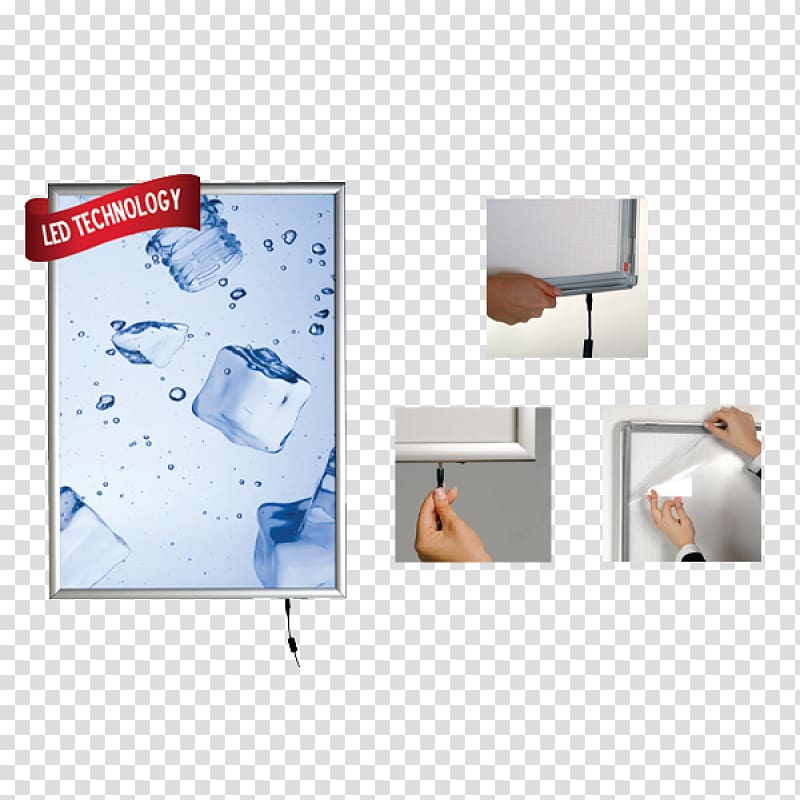 Lightbox Light-emitting diode Display device Frames, shelf talker transparent background PNG clipart