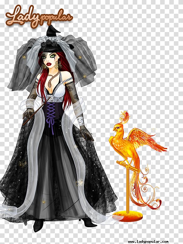 Costume design Lady Popular Figurine, Walpurgis Night transparent background PNG clipart