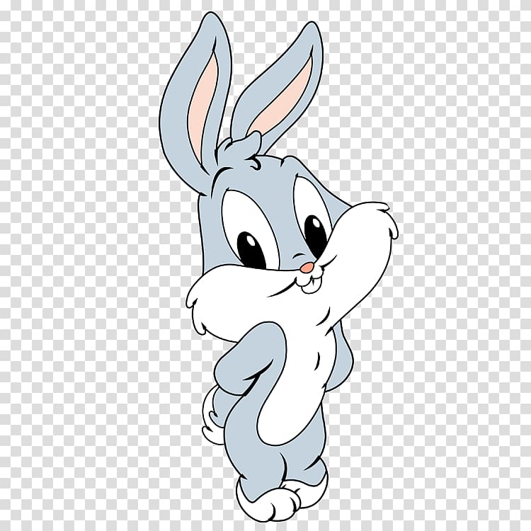 Baby Bugs Bunny illustration, Lola Bunny Bugs Bunny Tasmanian Devil Tweety Daffy Duck, Disney characters transparent background PNG clipart