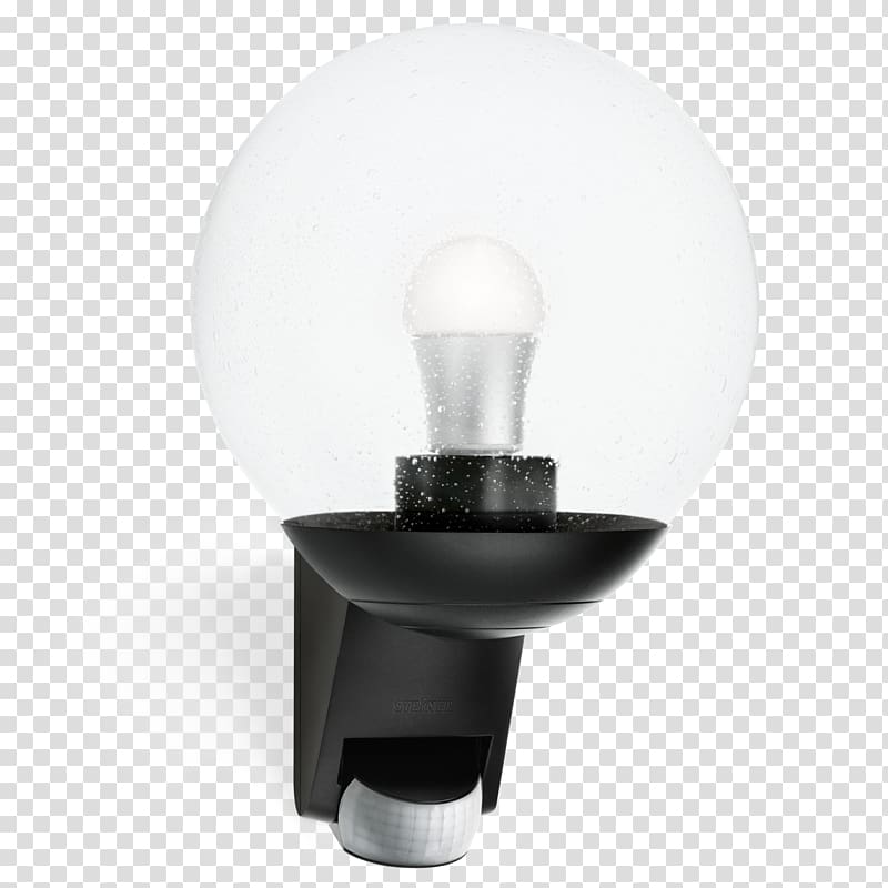 Steinel Light fixture LED lamp Motion Sensors Edison screw, led lamp transparent background PNG clipart