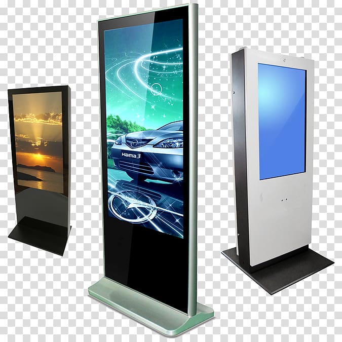 Interactive Kiosks Display advertising Online advertising, billboard transparent background PNG clipart