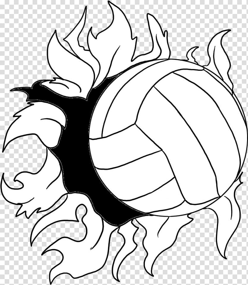 Volleyball Coloring book Page Adult, Volleyball Court transparent background PNG clipart