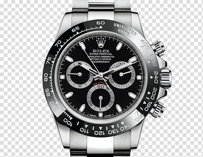 Rolex Daytona Rolex GMT Master II Rolex Submariner Rolex Sea Dweller, Black male watch mechanical watches Rolex watches transparent background PNG clipart