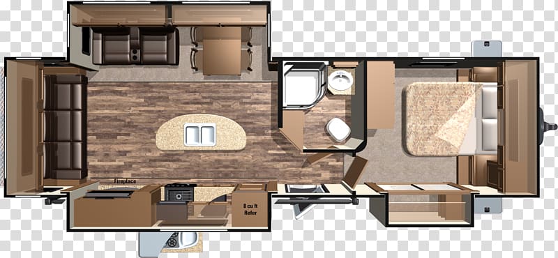 Keystone Caravan Campervans Floor plan Fifth wheel coupling, house transparent background PNG clipart