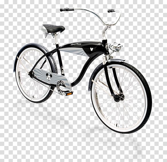 Mickey Mouse Minnie Mouse Huffy Cruiser bicycle, mickey mouse transparent background PNG clipart