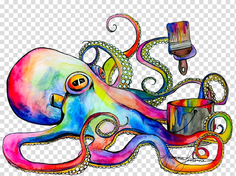 Octopus Art Cephalopod , others transparent background PNG clipart